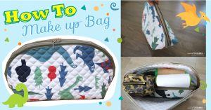 How To✖ Make up Bag